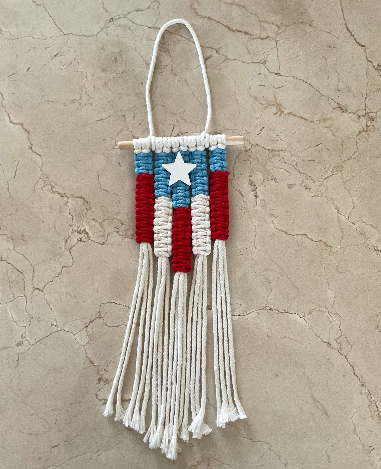 Bandera de Puerto Rico 6” x 13”