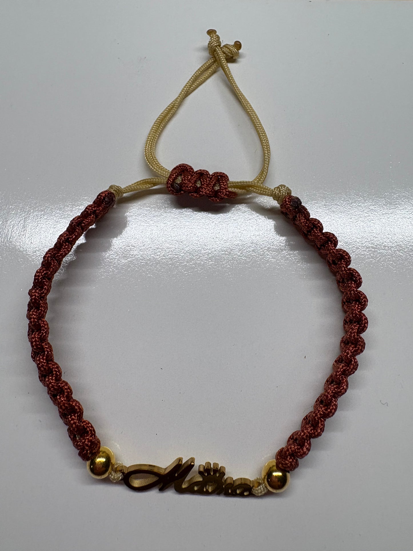 Macrame mother bracelet
