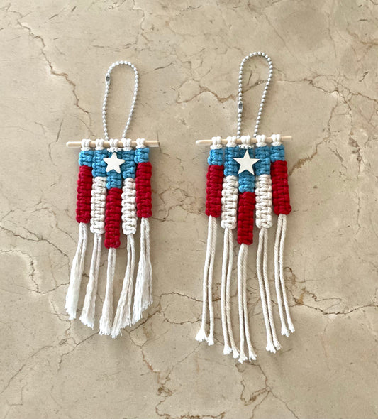 Bandera de Puerto Rico 3.5” x 8”