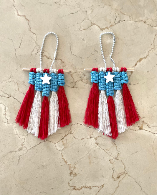 Bandera de Puerto Rico 3.5” x 8”