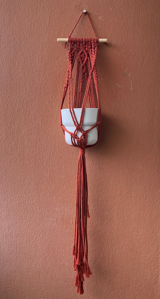 Macrame small plant hanger