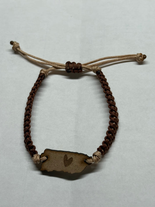 Macrame Puerto Rico bracelet