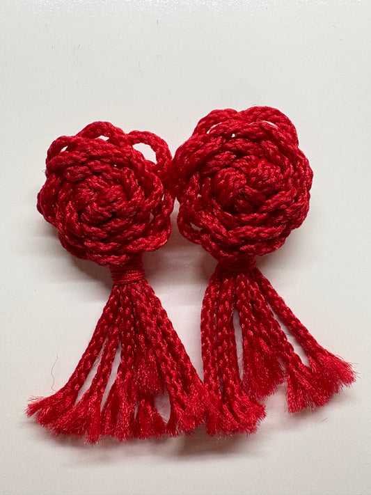 Macrame earring