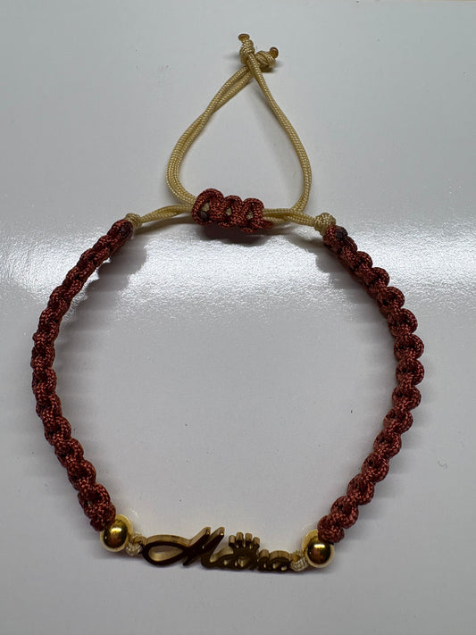 Macrame mother bracelet