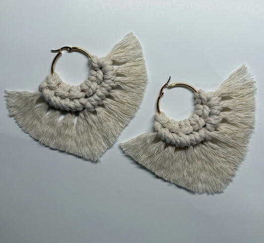 Macrame earrings